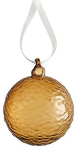 COOEE Design Skleněná baňka Gry Marble Cognac - 8 cm CED483