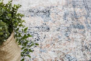ANDRE mycí kobereček Ornament 1016 vintage protiskluz béžový velikost 120x170 cm | krásné koberce cz