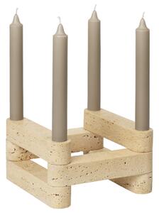 Modulární svícen Newel Travertine