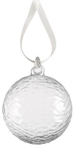 COOEE Design Skleněná baňka Gry Marble Clear - 8 cm CED487