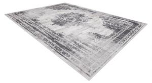 ANDRE mycí kobereček Ornament 1187 vintage protiskluz černo bílý velikost 120x170 cm | krásné koberce cz