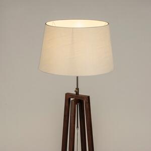 Stojací designová lampa Paola Bianco and Dark Brown (LMD)