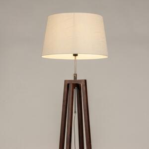Stojací designová lampa Paola Bianco and Dark Brown (LMD)