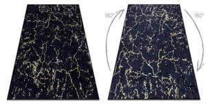 MIRO 52003.803 mycí kobereček Mramor protiskluz černý velikost 140x190 cm | krásné koberce cz
