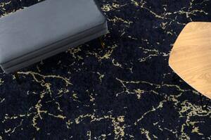 MIRO 52003.803 mycí kobereček Mramor protiskluz černý velikost 120x170 cm | krásné koberce cz