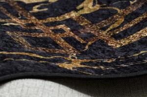 MIRO 51333.801 mycí kobereček Mramor, rám protiskluz černý / zlatý velikost 140x190 cm | krásné koberce cz