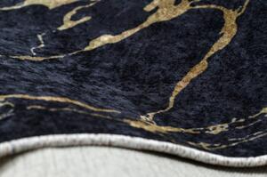 MIRO 52103.801 mycí kobereček Mramor, geometrická protiskluz zlatý velikost 120x170 cm | krásné koberce cz