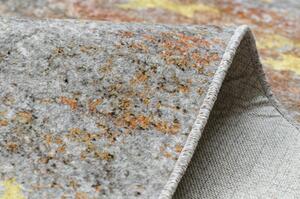 MIRO 51463.802 mycí kobereček Abstrakce protiskluz šedá / zlatý velikost 120x170 cm | krásné koberce cz
