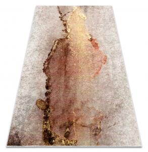 Dywany Luszczow Dětský kusový koberec MIRO 52101.801 pratelný Abstrakce protiskluz, béžový / zlato Rozměr koberce: 80 x 150 cm