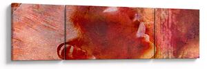 Obraz - Profil ženské tváře (170x50 cm)