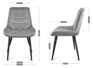 Jídelní židle Mark Adler Prince 3.0 Grey