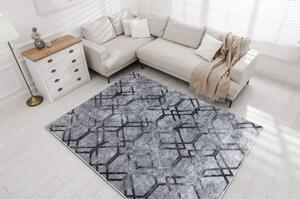 MIRO 51805.803 mycí kobereček Geometrická, laťková mříž protiskluz velikost 120x170 cm | krásné koberce cz
