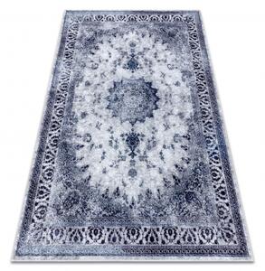 Dywany Luszczow Dětský kusový koberec MIRO 51822.812 pratelný Růžice, rám protiskluz, tmavě modrá Rozměr koberce: 80 x 150 cm