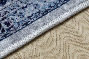 MIRO 51822.812 mycí kobereček Růžice, rám protiskluz tmavě modrá velikost 160x220 cm | krásné koberce cz
