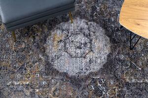MIRO 51453.805 mycí kobereček Růžice, vintage protiskluz šedá velikost 120x170 cm | krásné koberce cz