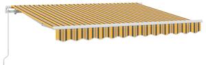 Stahovací markýza Žlutá 300 x 200 cm textil
