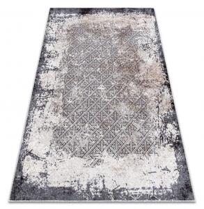 Makro Abra Kusový koberec pratelný MIRO 51864.804 Vintage protiskluzový šedý Rozměr: 120x170 cm