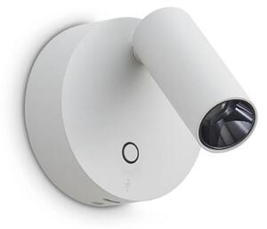 Ideal Lux Designové LED nástěnné svítidlo ELF AP, IP20, 3W, CRI95 Barva: Černo/zlatá, Teplota světla: 3000K
