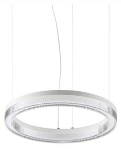 Ideal Lux Designové závěsné LED svítidlo CROWN ⌀40cm Barva: Bílá, Teplota světla: 3000K