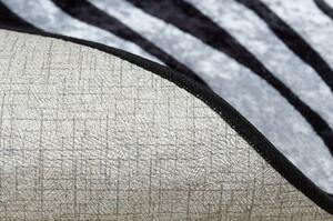 MIRO 51331.803 mycí kobereček Zebra protiskluz černý / bílá velikost 200x290 cm | krásné koberce cz