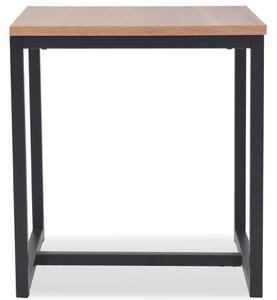Konferenční stolek, jasan, 48x48x53 cm