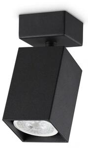 Ideal Lux Stropní svítidlo DYNAMITE AP1 Square š. 5,7 cm, 1xGU10, 28W Barva: Černá
