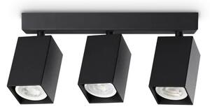 Ideal Lux Stropní či nástěnné svítidlo DYNAMITE PL3 Square d.27,5 cm, 3xGU10, 84W Barva: Bílá