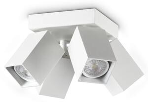 Ideal Lux Stropní svítidlo DYNAMITE PL4 Square d.13,5 cm, 4xGU10, 112W Barva: Bílá