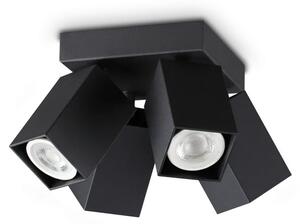 Ideal Lux Stropní svítidlo DYNAMITE PL4 Square d.13,5 cm, 4xGU10, 112W Barva: Bílá