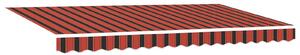 Stahovací markýza Oranžová 350 x 200 cm textil
