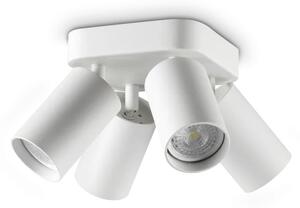Ideal Lux Stropní svítidlo DYNAMITE PL4 Round d.13,5 cm, 4xGU10, 112W Barva: Bílá