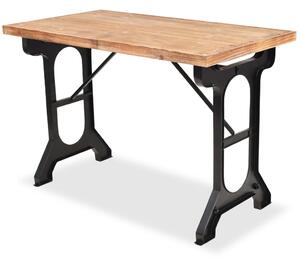 Jídelní stůl, masivní jedlové dřevo, 122 x 65 x 82 cm