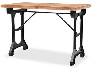 Jídelní stůl, masivní jedlové dřevo, 122 x 65 x 82 cm