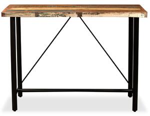 Vida XL Barový stůl masivní recyklované dřevo 120 x 60 x 107 cm