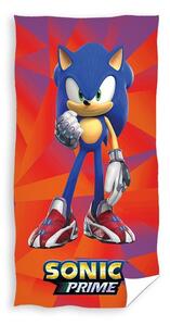 Bavlněná froté osuška 70x140 cm - Ježek Sonic Prime