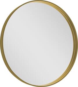 SAPHO - NOTION kulaté zrcadlo v rámu ø 80cm, zlato mat NT800G