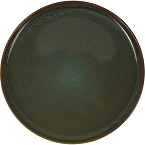 EH Mělký talíř DARK 27 cm, zelená