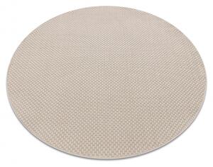 Dywany Luszczow Kusový koberec kulatý TIMO 6272 SISAL venkovní béžová Rozměr koberce: 150 cm KRUH
