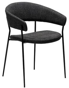 ​​​​​Dan-Form Černá bouclé jídelní židle Reboot