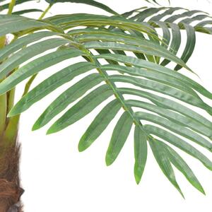 Umělá palma s květináčem 253 cm zelená