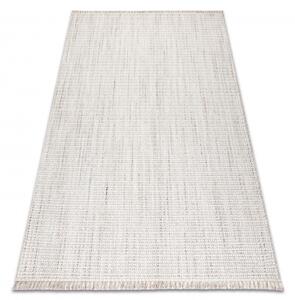 Koberec NANO EO78C Melange, smyčkový, plošně tkaný šedá / bílá velikost 80x150 cm | krásné koberce cz