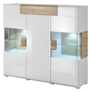 TALEDO 46 prosklená barová komoda 2494DW46