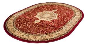 Makro Abra Oválný koberec YESEMEK 5071A červený Rozměr: 60x100 cm
