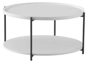 Konferenční stolek LAPIN (bílá + černá). 1091521