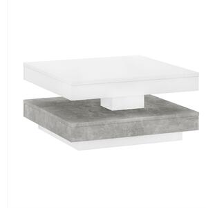 Konferenční stolek MANDA (bílá + beton). 1091519
