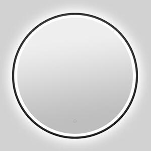 Zrcadlo se senzorem SAT Cool 80x80 cm černá SATZCO80CE