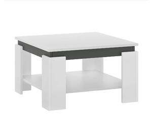 Konferenční stolek LEMSY (bílá + grafit). 1091523