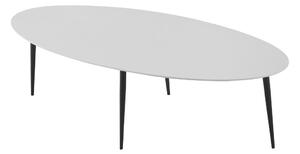Konferenční stolek SARAM (bílá + černá). 1091522