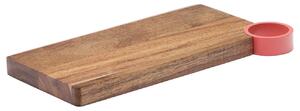 Dřevěné servírovací prkénko Kave Home Zairin 27 x 14 cm