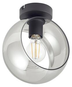 Stropní Lampa Lindby, Roton, stmívatelné, Šedá, Obývací pokoj, Sklo, Moderní